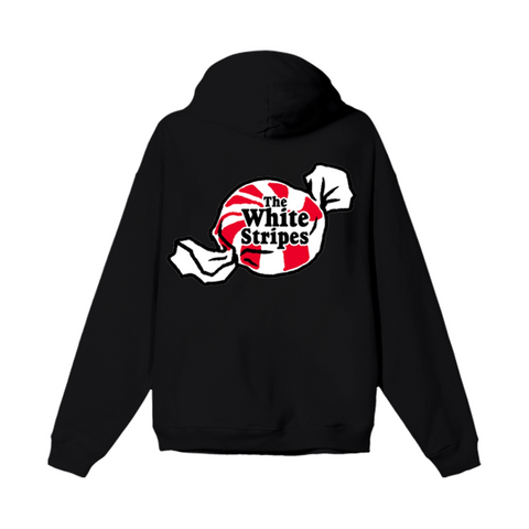 The white sale stripes hoodie