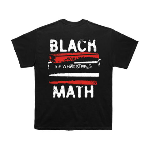 The White Stripes Black Math Tee The White Stripes Official